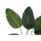 Monarch Specialties 44" Artificial Indoor Bird of Paradise Tree - Floor - Black Pot-5 year limited warranty against manufacturer's defects