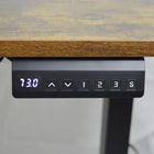 Ezywork 48" Electric Height Adjustable Standing Desk - Black Frame/Dark Walnut Table Top-Height Adjustable Range: 28.75" - 46.5" (73cm - 118cm)