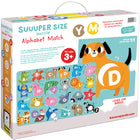 Banana Panda Suuuper Size Puzzle - Alphabet Match-DEVELOP MOTOR SKILLS THROUGH PUZZLE PLAY - arranging and assembling large puzzle pieces helps develop manual dexterity and fine motor skills