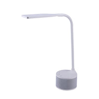 Bostitch LED Desk Lamp with Bluetooth Speaker - White-LED desk lamp with bluetooth speaker