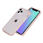 General Supply Goods + Co iPhone 12/12 Pro Flexible Gradient Anti Shock Protective Case - Pink Clay-Dimensions: 0.4"L x 3"W x 5.8"H