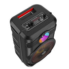 HOCO Colour Changing Bluetooth Speaker-8-Inch Woofer: Ensures deep bass and rich audio