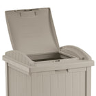 Suncast Trash Hideaway - Light Taupe-Uses 30 to 33 gallon trash bags.