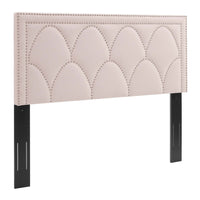 Modway Greta Performance Velvet King/California King Headboard - Pink-King/California King Headboard