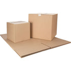 Staples Corrugated Box - 6" L x 6" W x 6" H - Kraft-Each box is sold individually for convenience and flexibility