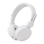 Basic Tech Bluetooth Over The Ear Kids Foldable Headphones - White-6 playback hours