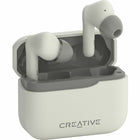 Creative Labs 51EF1100AA000 Zen Air Plus True Wireless Earbuds - White-Hybrid active noise cancellation (ANC) reduces ambient noise to enhance the listening experience