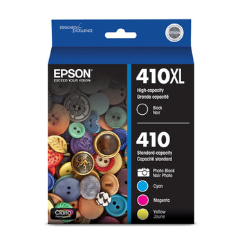Epson T410 Ink Cartridge - Combo Capacity - Black & Colour Combo