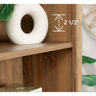 Sauder Arch 5-Shelf Bookcase - Sindoori Mango-Safety first: Wall anchor kit provided to help prevent tip-over accidents