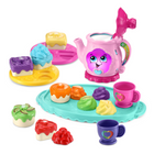 LeapFrog Rainbow Tea for Two - French-This talkative tea pot lights up and introduces toddlers to shapes, numbers and colors; makes a great birthday present or holiday gift for 1-year-olds