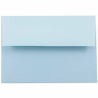 JAM Paper Stationery Set - 25 White Cards and 25 A2 Envelopes - Baby Blue - set of 25-Size: A2 (4.375" x 5.75")
