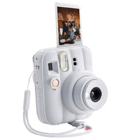 Fujifilm Instax Mini 13 Instant Camera - Clay White-Easy to use, built-in selfie mirror