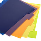 Cambridge Disc Dividers - Small - 5  Sheets-The repositionable feature allows you to move dividers anywhere within the notebook, making it easy to reorganize and customize your content as needed.