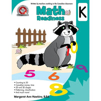 Canadian Curriculum Press Math Workbook - Grade Kindergarten-Kindergarten math workbook
