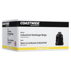 Coastwide Professional Strong Garbage Bags - 42" x 48"- Black - 100 Pack-Highly resistant to puncture and tearing