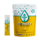 Thersty Hydration Drink Mix Pouch - Lemonade-Contains sea salt, vitamins C, B vitamins, BCAA's and essential electrolytes
