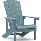 Backyard Lifestyles Adirondack Chair - Teal-Durable Weather Resistant Polystyrene: HIPS, High Impact Polystyrene.