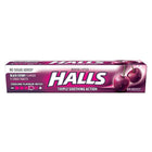 Halls Menthol Sugar Free Black Cherry Cough Drops - 9 Pieces-Menthol, Black Cherry
