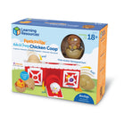 Peeksville Hide & Cheep Chicken Coop-Full of learning fun, this chicken coop is something to crow about
