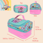 Danawares Dreamworks Gabby's Dollhouse Lunchbag with 2 Compartments-Insulated Interior: Helps keep food fresh and at the right temperature throughout the day