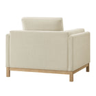 Modway Roscoe Fabric Armchair - Ivory-Assembly Required