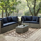 Modway Cerelia Moroccan Trellis Indoor/Outdoor Area Rug - 8 ft W x 10 ft L - Light/Dark Beige-Tight Low Pile Weave