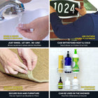 Alien Tape 10 ft. Multi-Surface Double Sided Tape - 3 Pack-Great for hanging pictures and decorations, stopping furniture and carpet from sliding, securing phones while driving and more