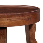 Modway Sorrel Carved Wood Stool - Walnut-7