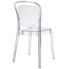 Modway Entreat Dining Side Chair - Clear-Fully assembled