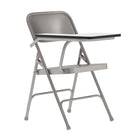 Flash Furniture Premium Steel Folding Chair with Right Handed Tablet Arm-Multipurpose Tablet Arm Chair