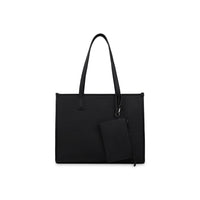 Bugatti Astoria Saffiano Tote Bag for Laptops Up to 15.6" – Black-Made of Saffiano-textured synthetic leather
