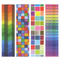 The Pencil Grip Zen Strips - Sand Brights Set 4 - 40 Pack-Simplicity: With an easy peel, stick, and press application, use on your everyday items including smartphones, laptops, tablets, or even water bottles.