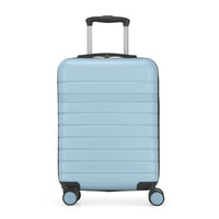 Bugatti Lisbon Carry-on Hardside Luggage - Blue-Made from a durable blend of ABS and polycarbonate composite