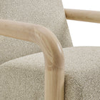 Modway Sereno Boucle Accent Chair - Marble Oak-8