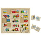 Beleduc Match & Mix Transport Puzzle - Set of 30-Encourages memory development and creativity
