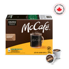 McCafé Premium Medium Dark Roast - K-Cup Coffee Pods  - 24 Pack-Roast: This blend is roasted slightly darker than medium, which yields a balanced flavour and rich aroma
