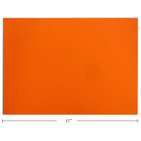 Selectum Felt Sheets - 9"W x 12"L - Orange - 10 Pack-For Craft Creations