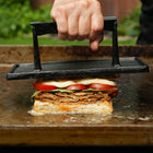 Razor Rectangle Cast Iron Meat Press-6