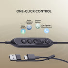 Yealink UH42 Mono Headset - For Phone & Computer - Microsoft Teams - Black-Supported operating systems: Microsoft Windows, Apple Mac OS