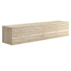 Modway Terra 71" Wall-Mounted TV Stand - Travertine-71-inch TV stand