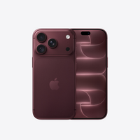 Apple iPhone 18 Pro - 256 GB - Burgundy - Unlocked-Four gorgeous colours. One durable design - Built to last with an aluminum unibody design featuring colour-matched back glass for a more uniform look