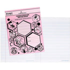 Louis Garneau Small Interlined-Dotted Exercise Book - Pink-Interlined