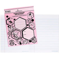 Louis Garneau Small Interlined-Dotted Exercise Book - Pink-Interlined