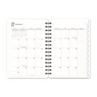 Orange Circle Studio 2027 Agatha Planner - 8-1/4" x 5-3/4" - Tawny Brown-Four-year reference calendars available