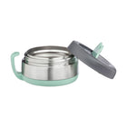 b.box Insulated Lunch Jar - 260 ml - Forest-Made from stainless steel, PP and silicone, Free from BPA