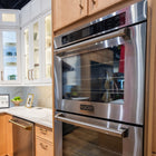 Kucht 30" 10 cu. ft. Double Electric Wall Oven - Stainless Steel-Meat temperature probe