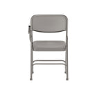 Flash Furniture Premium Steel Folding Chair with Left Handed Tablet Arm-Chair
