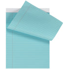 Staples Fashion Wide Ruled Writing Pad - Assorted Colours-8-1/2" x 11" sheet size
