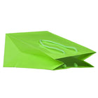 JAM Paper Glossy Gift Bags - Medium - 8" x 4" x 10" - Lime - 6 Pack (672GLlga)-Dimensions: 8" x 4" x 10"
