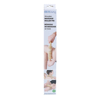 BIOS Living Wooden Massage Roller Pin-Multi functional massage roller benefits your overall health and wellness